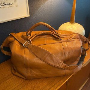 Piel Leather Large Carry-On Satchel Leather Bag